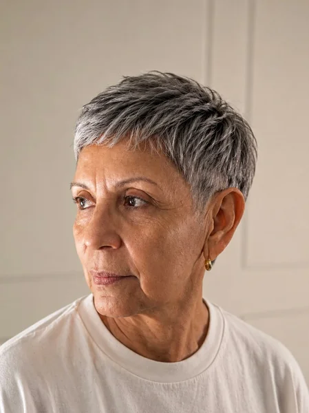 Fine Textured Pixie Crop