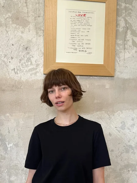 French Bob Haircut with Bangs