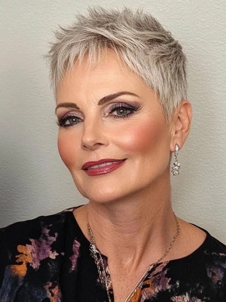 Spiky Textured Pixie