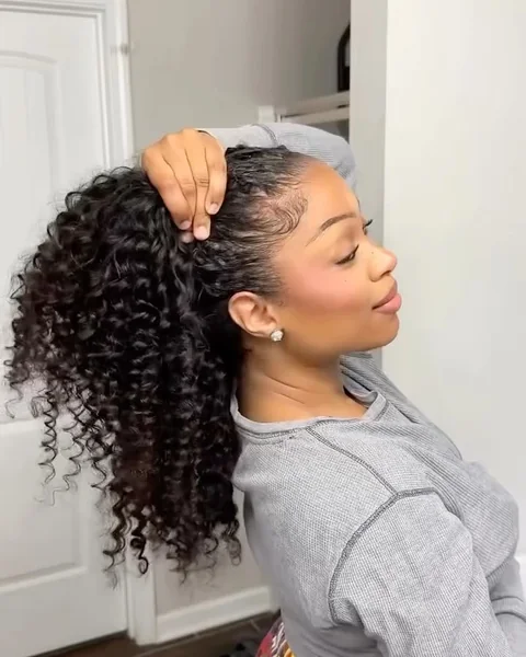 Crochet Ponytail Hairstyle