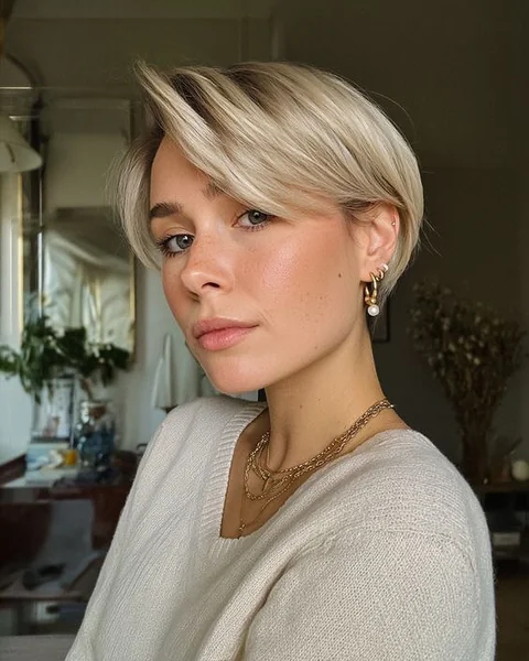 Cute Pixie Bob with Fringe