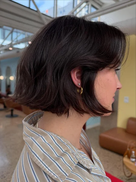 Short Messy Bob for Fine Hair