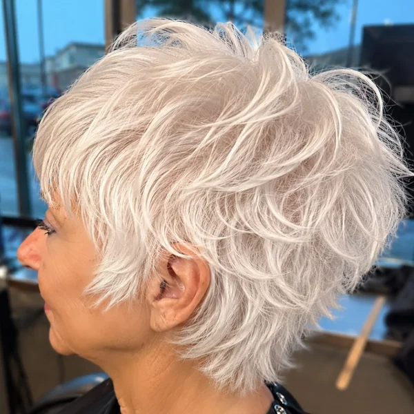 Textured Shaggy Pixie