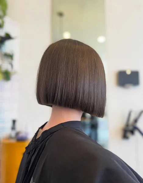 Best Blunt Rounded Bob for Thick Hair