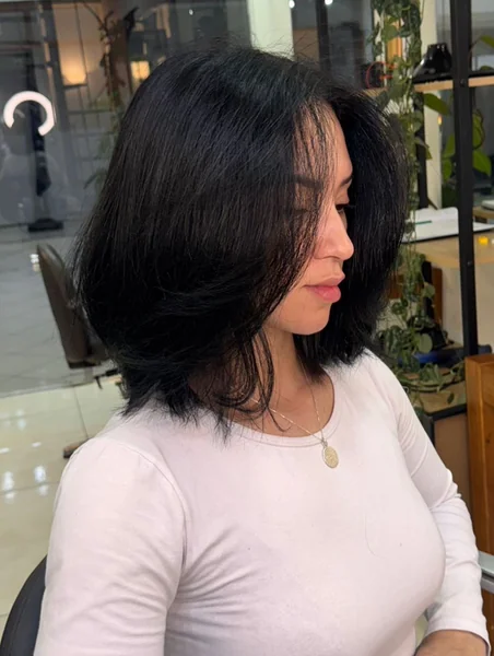 Messy Wavy Bob for Fine Hair