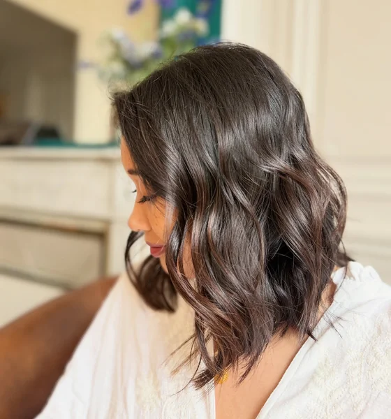 Inverted Wavy Bob Long