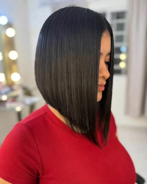 Inverted Long Bob for Fine Hair
