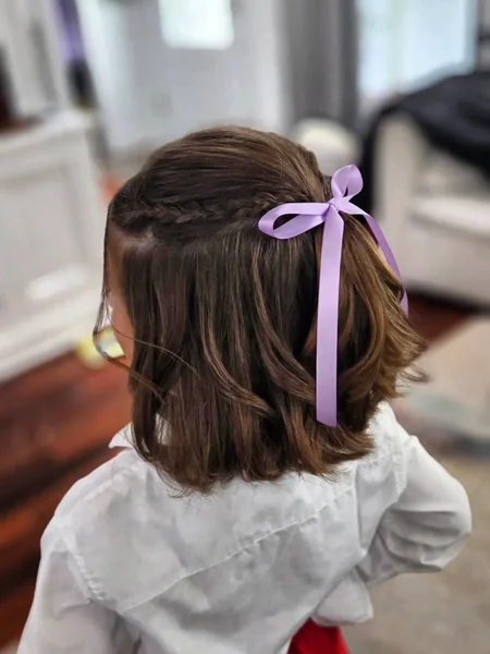 Short Bob with Side Braid