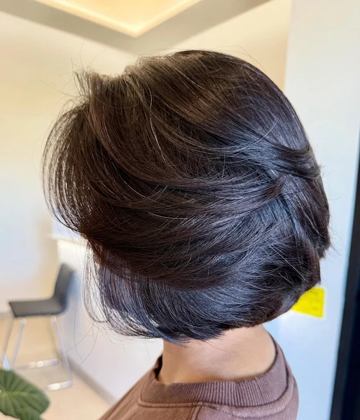 Voluminous Stacked Inverted Bob