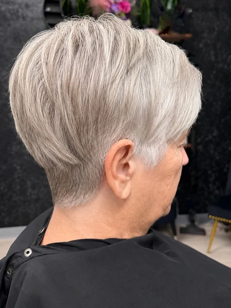 Sleek Pixie, Back View