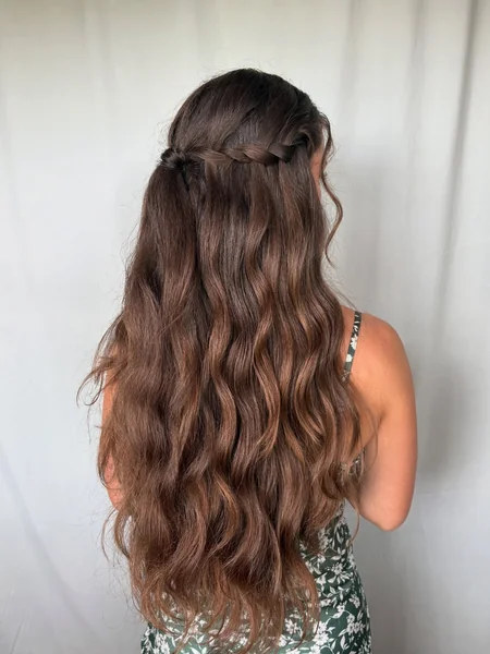 Wavy Side Waterfall Braid