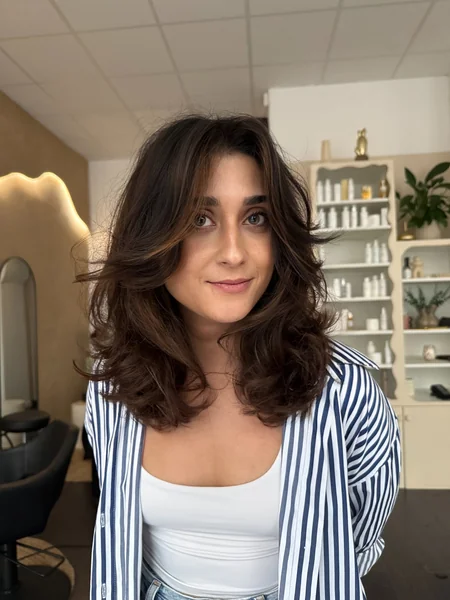 Shaggy Layered Bob for Women