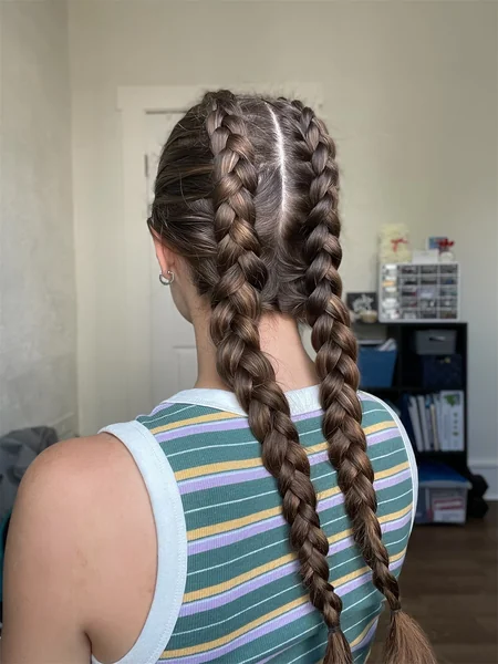 Classic Double Dutch Braids