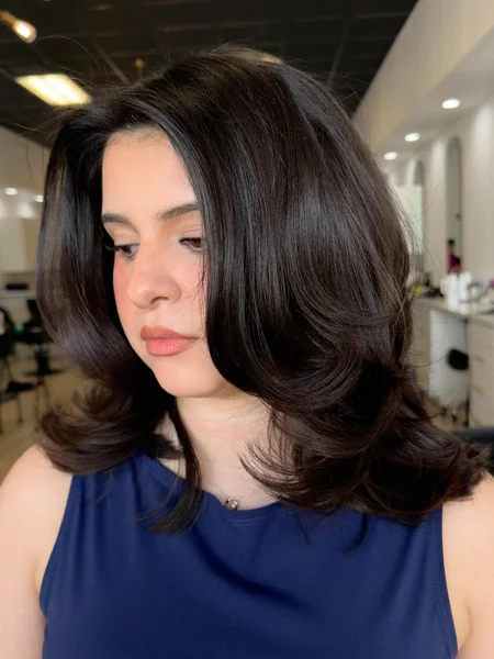 Medium Layered Bob with Volume