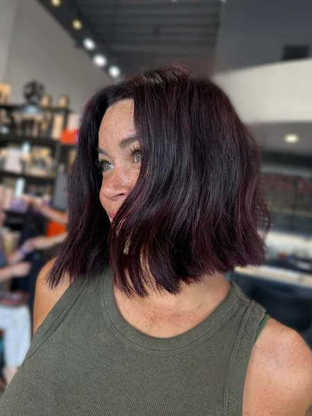 Long Bob for Thick Wavy Hair