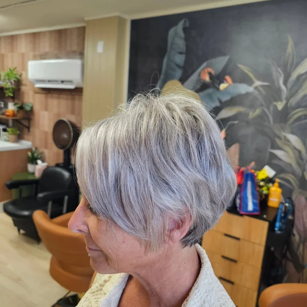 Layered Pixie Bob Side View