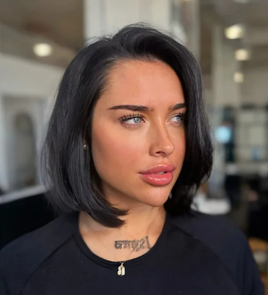 2024 Old Money Sleek Black Bob