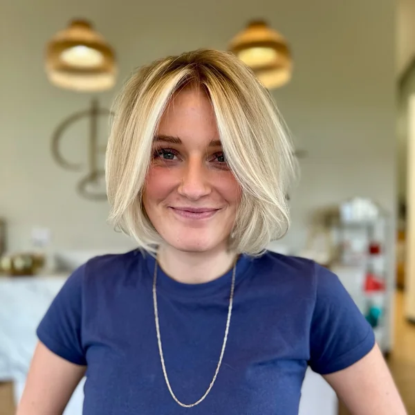 Timeless Old Money Blonde Bob