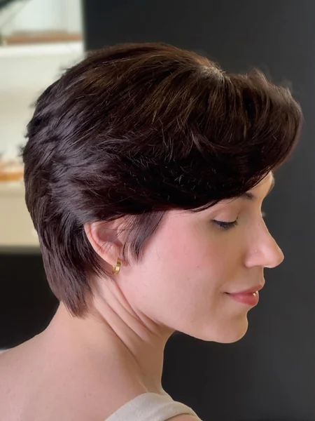 Edgy Swoop Pixie with Fringe