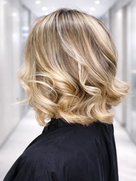 Short Wavy Bob Hairstyle