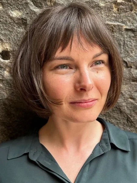Blunt Bob with Face-Framing Bangs