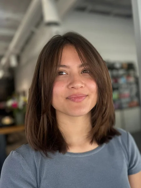 Layered Lob with Soft Fringe