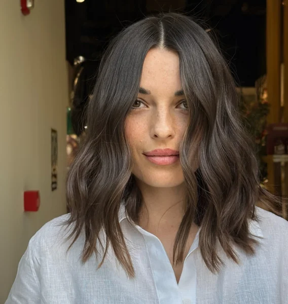 Textured Wavy Lob