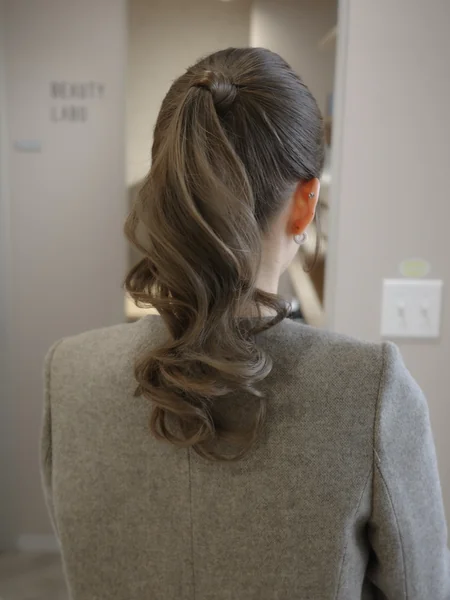 Curly office hairstyles