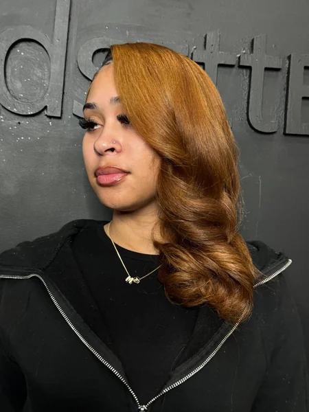 Sleek Side Part Waves