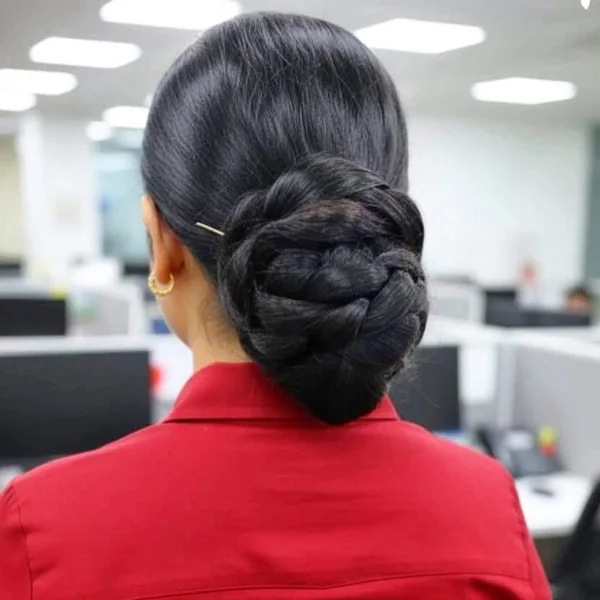 Braided hairstyles for office