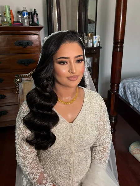 Bridal Waves for Beaded Gown