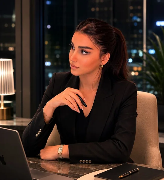 Office hairstyles for long hair business women