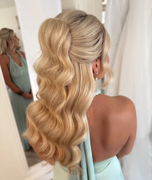 Half-Up Half-Down with Long Waves