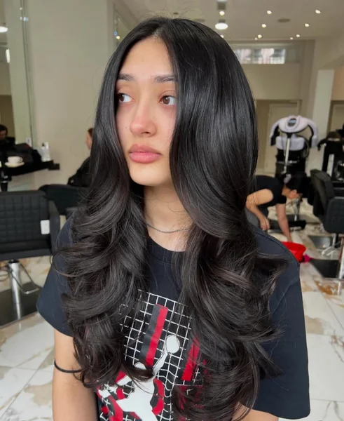 Blow Dry With Soft Flipped Layers