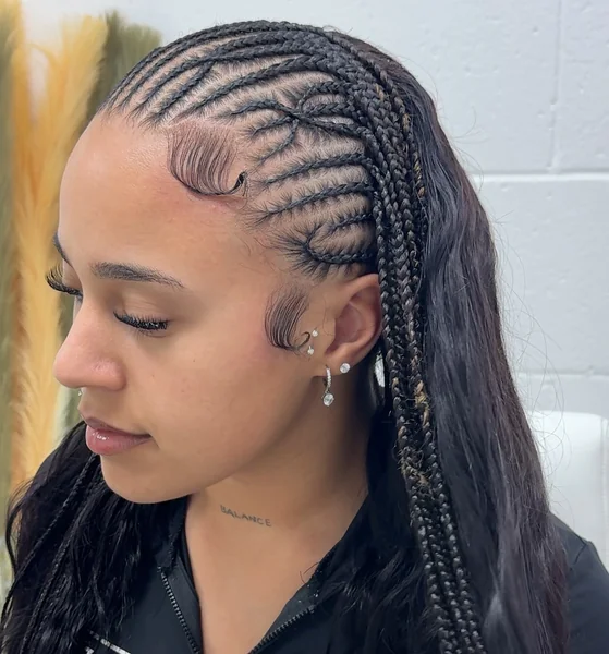 Loop Design Braids with Waves