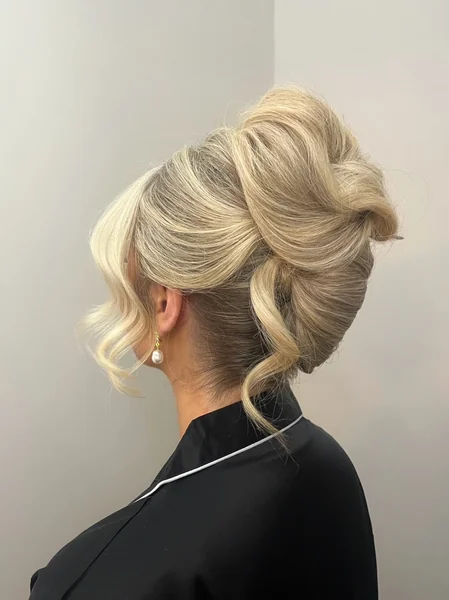 Elegant French Twist Bridal Updo
