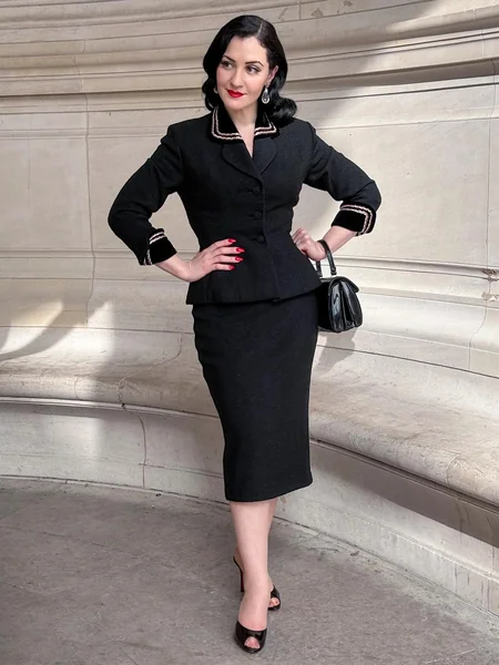 Formal Vintage Pin Curl Updo