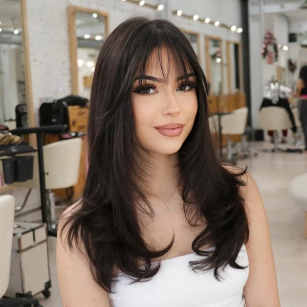 Curtain Bangs And Wispy Bangs