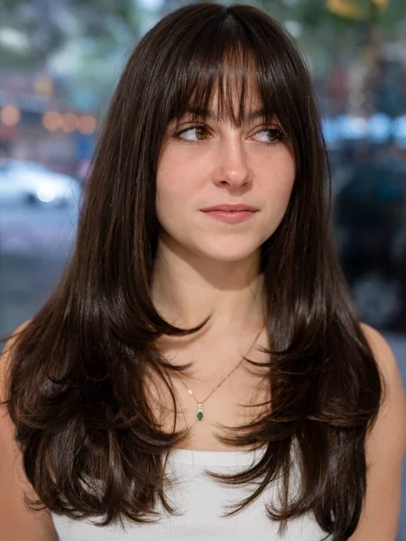 Wispy Bangs And Curtain Bangs