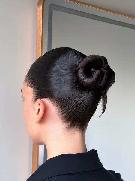 Classic Slickback Low Bun