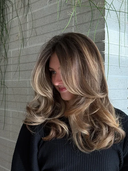 Medium Length Blow Dry Waves