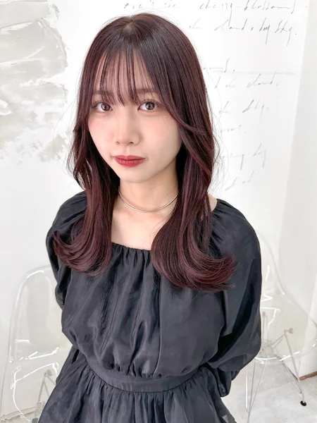 Soft Korean Octopus Cut with See-Through Bangs