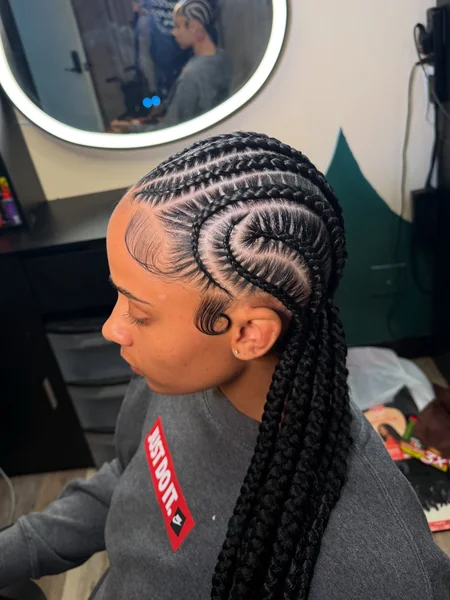 Zigzag Swirl Alicia Keys Braids