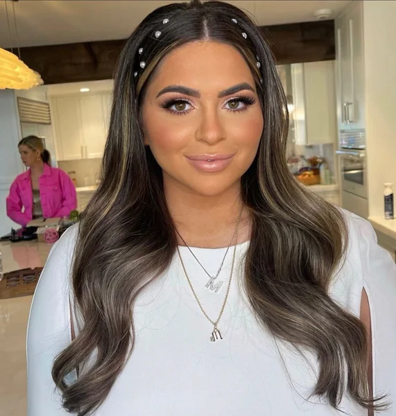 Pearl Headband With Long Waves