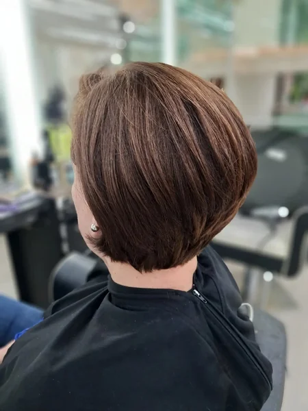 Stacked Bob with Face-Framing Layers