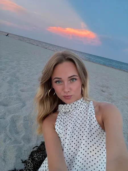Shoulder-Length Beach Waves