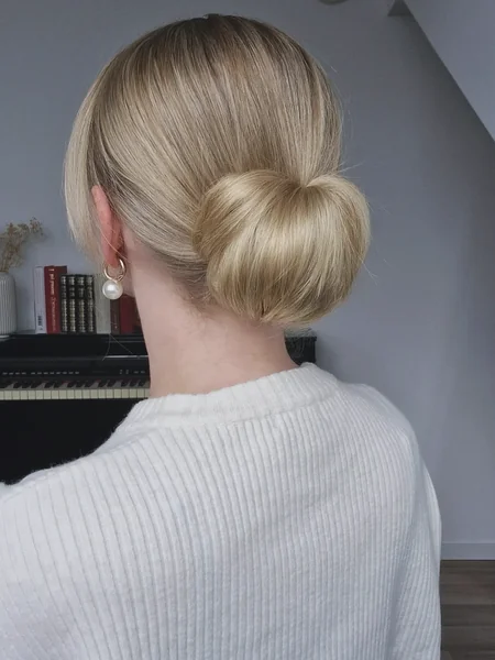 Sleek Low Bun