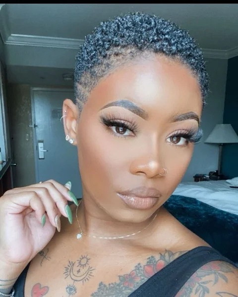 Tapered Curly Cut