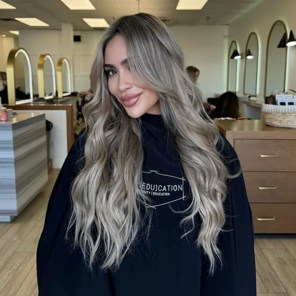 Ash Blonde Beach Waves