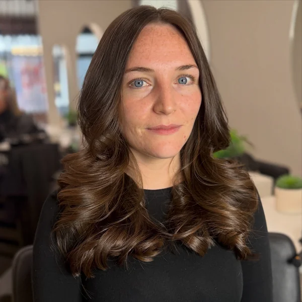 Butterfly Layers with Bangs and Ombre